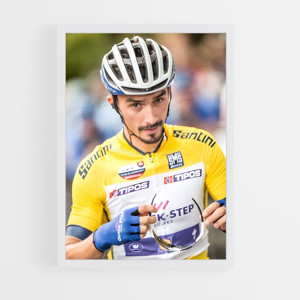 Poster Julian alaphilippe mêlées – affiche Cyclisme (vue 3)